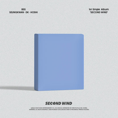 SEVENTEEN - BSS 1st Single Album [SECOND WIND] Standard (Weverse POB)