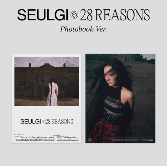 SEULGI - 1st Mini Album [28 Reasons] (Photobook)