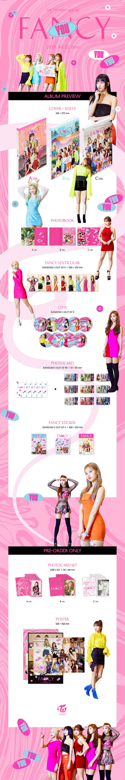 TWICE - 7th Mini Album [FANCY YOU]