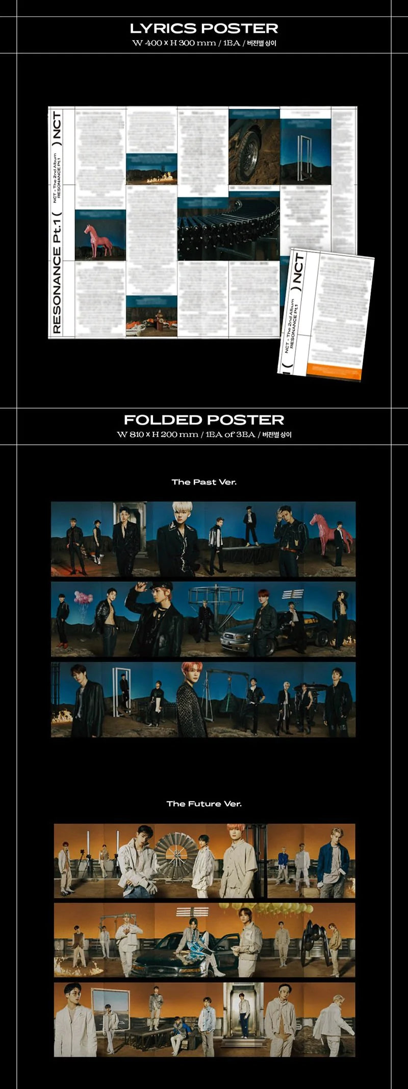 NCT - The 2nd Album - [RESONANCE Pt.1] (The Past Ver. / The Future Ver.)