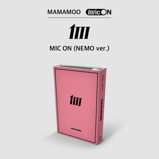 MAMAMOO - 12th Mini Album [MIC ON] (NEMO/Limited)