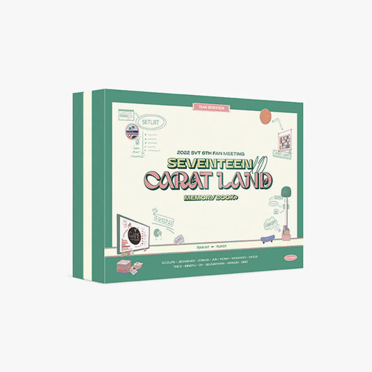 SEVENTEEN - 2022 Seventeen In Carat Land Memory Book DVD