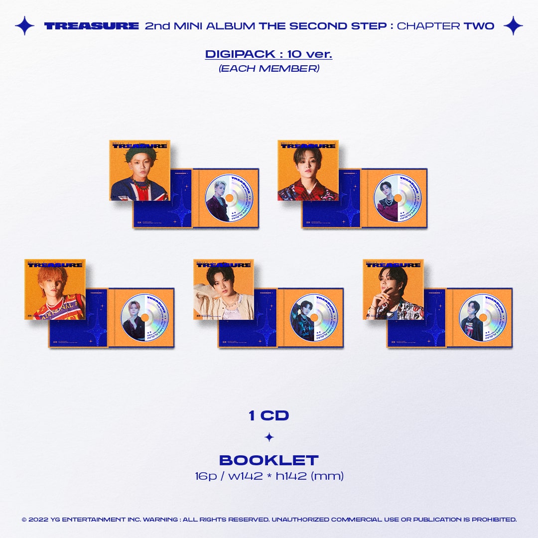 TREASURE - 2nd Mini Album [THE SECOND STEP : CHAPTER TWO