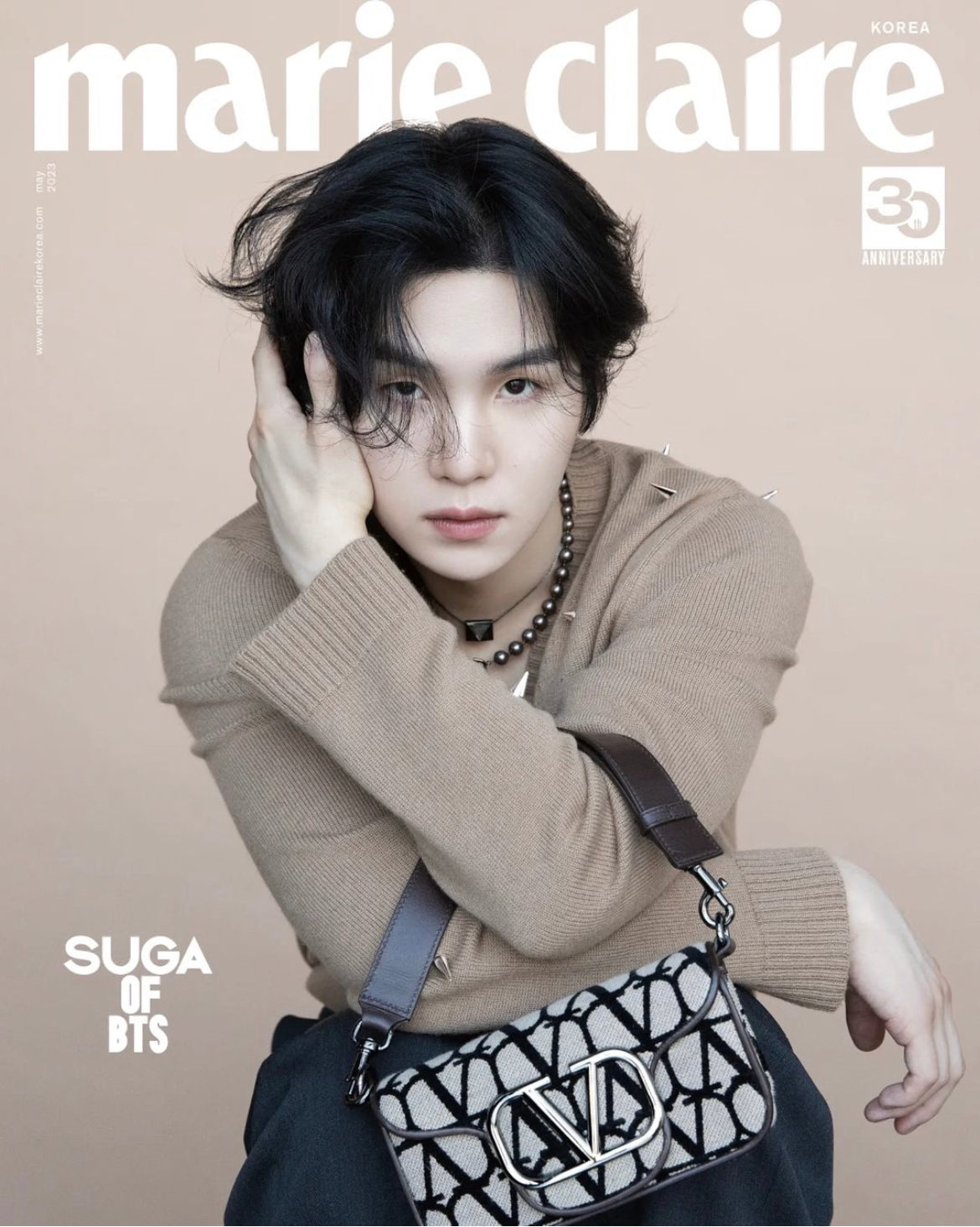 SUGA - MARIE CLAIRE - May 2023 Issue (A, B, C)