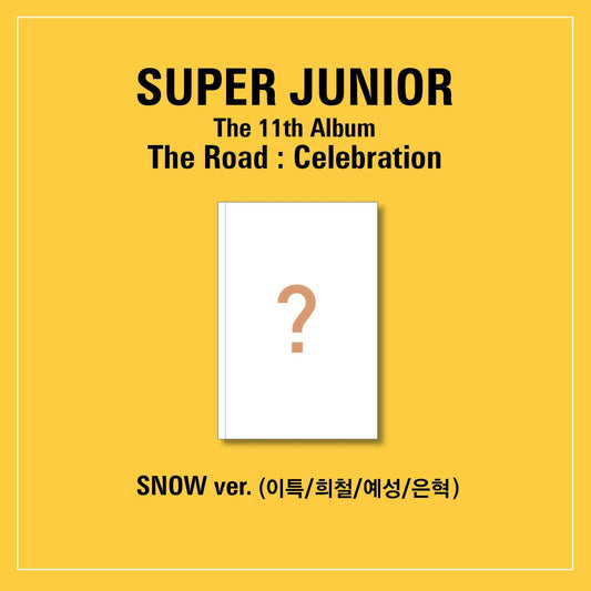 SUPER JUINOR - The 11th Album Vol.2 [The Road : Celebration]